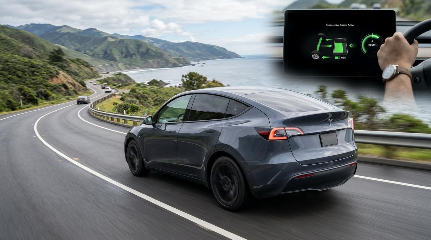 Styl jazdy, rekuperacja i zarządzanie energią kinetyczną