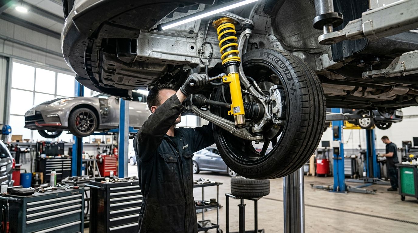 Krok 2: Modyfikacje zawieszenia i k&oacute;ł &ndash; bezpieczeństwo przede wszystkim