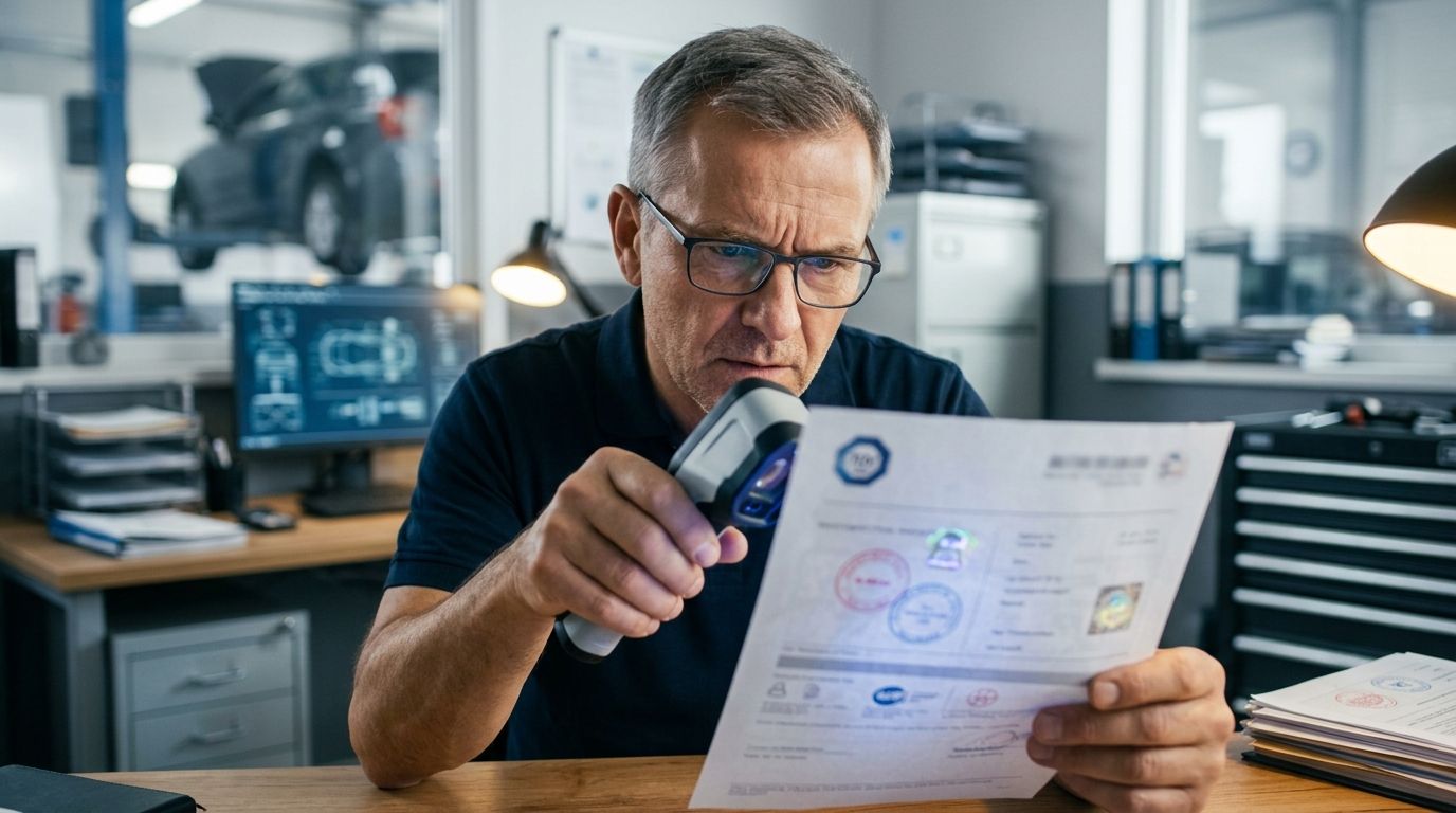 Uwaga na sfałszowane dokumenty