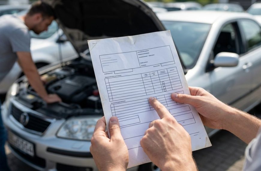 Jak czytać raport TÜV kupując używane auto?