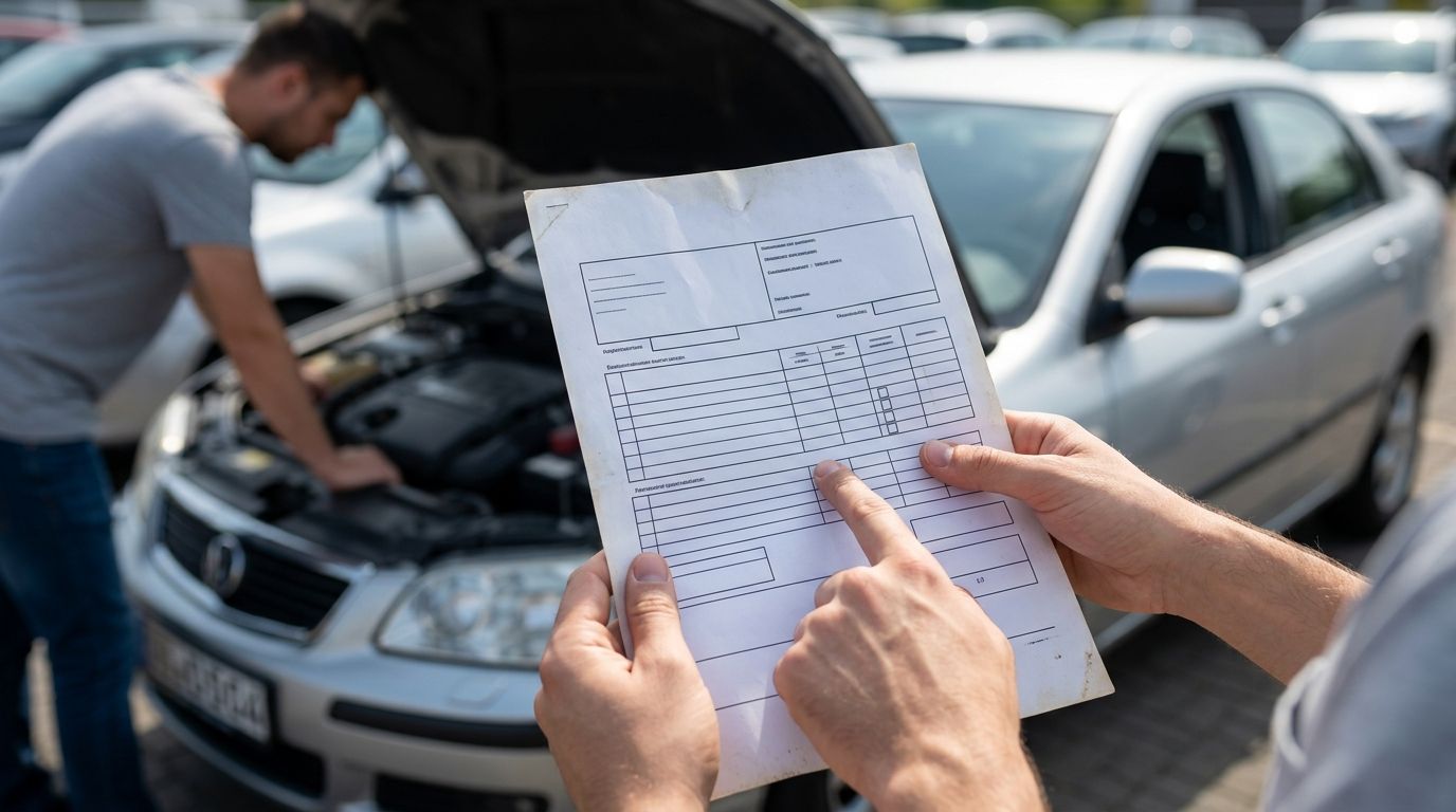 Jak czytać raport TÜV kupując używane auto?