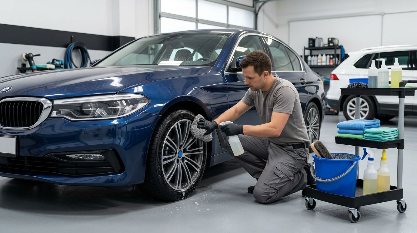Detailing samochodowy krok po kroku – od czego zacząć?